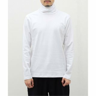 ベーセーストック(B.C STOCK)の【ホワイト】タートルネック ロングスリーブTシャツ(Tシャツ/カットソー(半袖/袖なし))