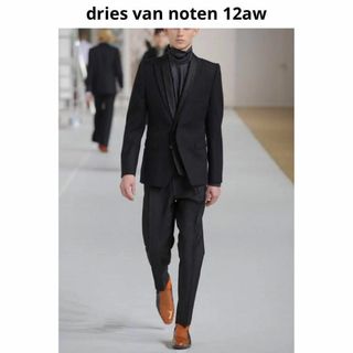 ドリスヴァンノッテン(DRIES VAN NOTEN)のdries van noten 12aw レイヤードラペル　テーラードジャケット(テーラードジャケット)