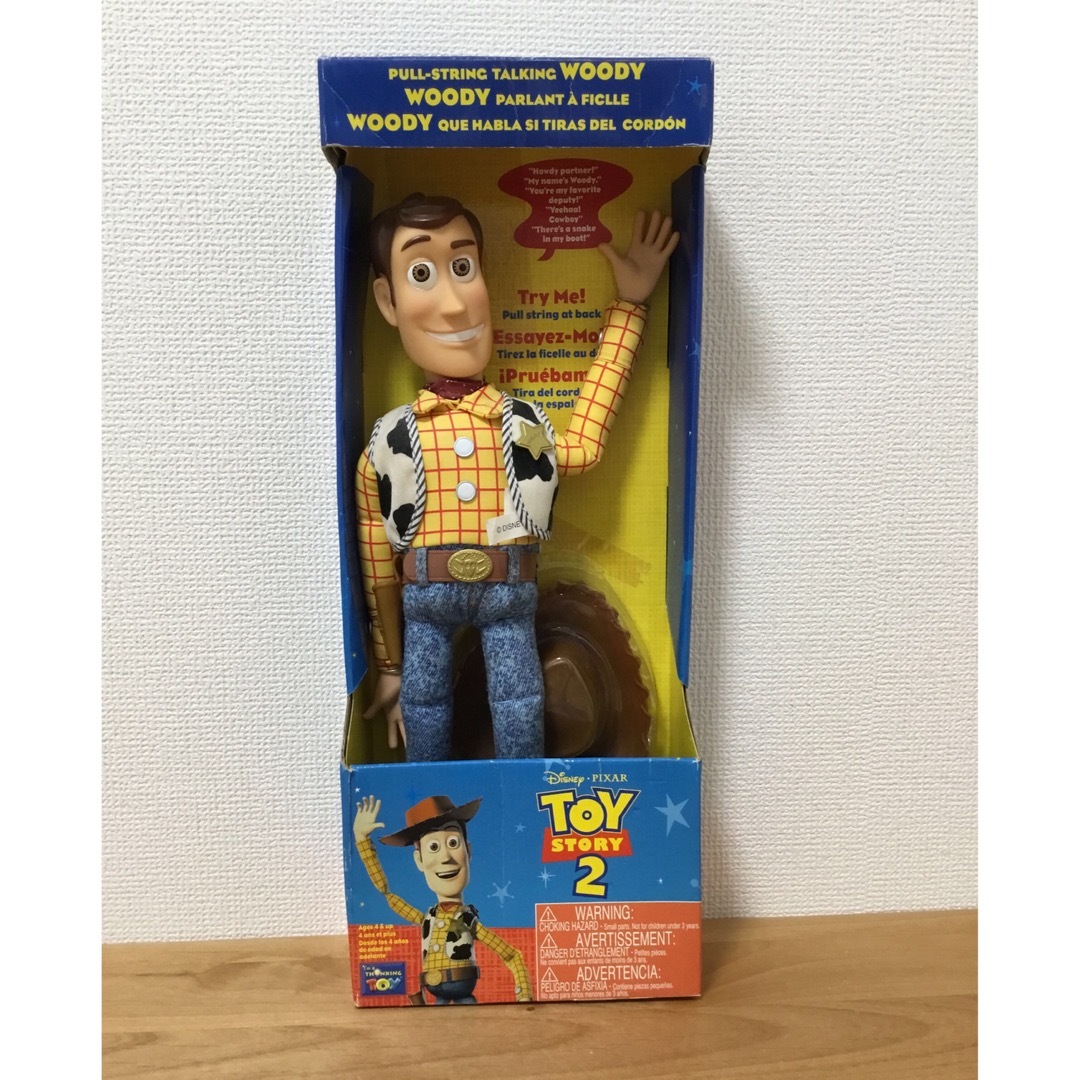 【絶版品】TOYSTORY2 ウッディー トーキングフィギュア　レア 希少