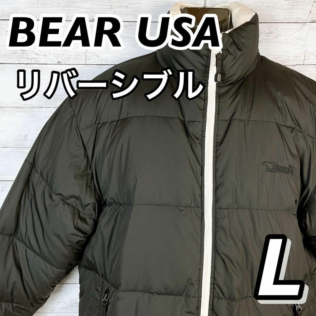 BEAR USA / ベアー ダウンジャケット リバーシブル メンズ L-