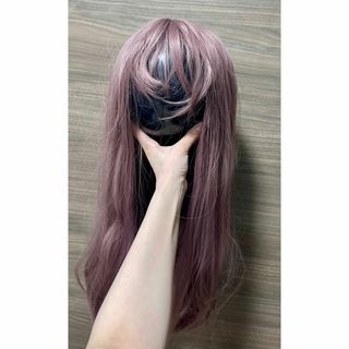 【Haircube】ウィッグ ロング おしゃれ 耐熱 小顔効果(ロングストレート)