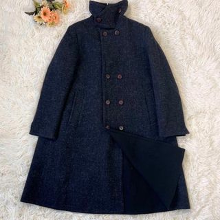 45R ツイルKNIT PEA COAT ロングコート