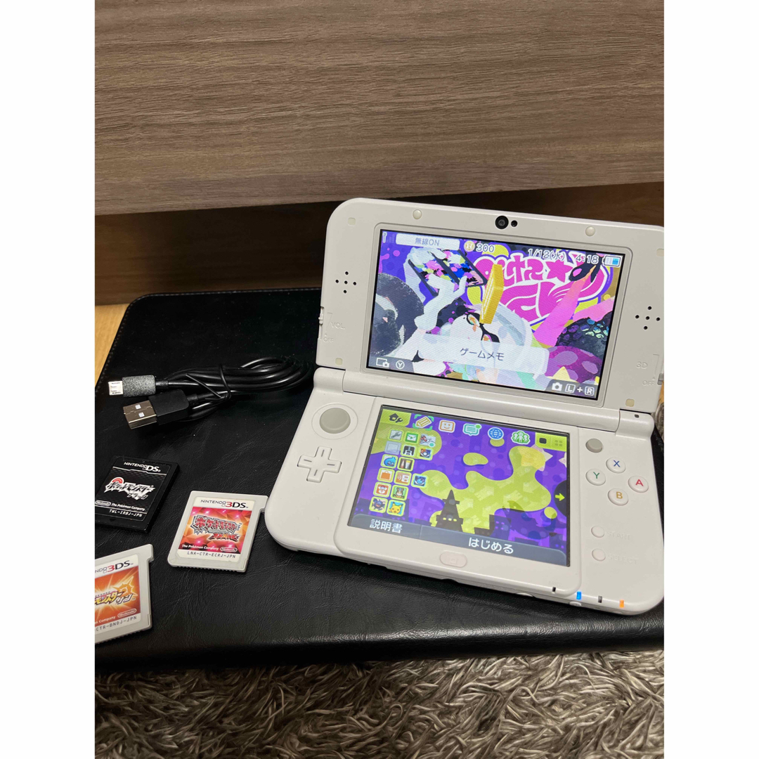 偽トロキャプチャー機能付きnewニンテンドー3DS LL ホワイト