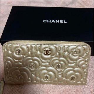 専用　シャネル　CHANEL　コンパクト財布　ウォレット　シリアル一致　難あり