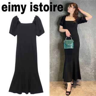 eimy istoire - eimy istoire ドットチェーンスカーフワンピースの通販