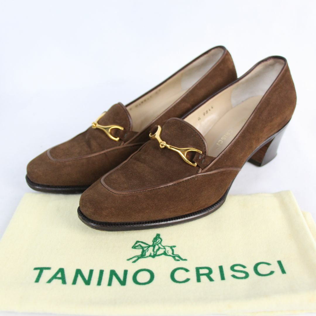 TANINO CRISCI - タニノクリスチー スエード パンプス 33 M 21.0 ...