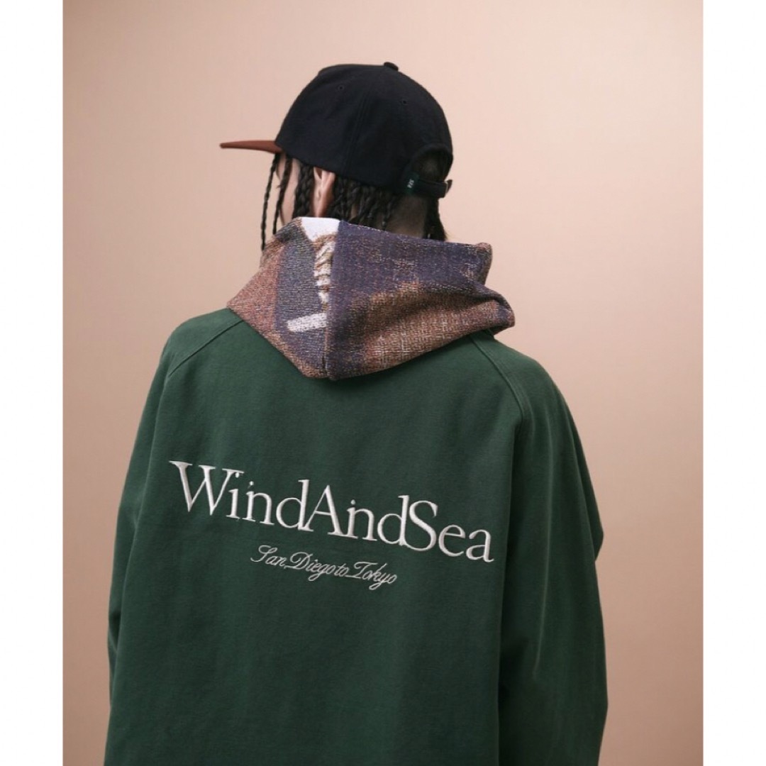 WIND AND SEA  DUCK CANVAS RIDING JACKET