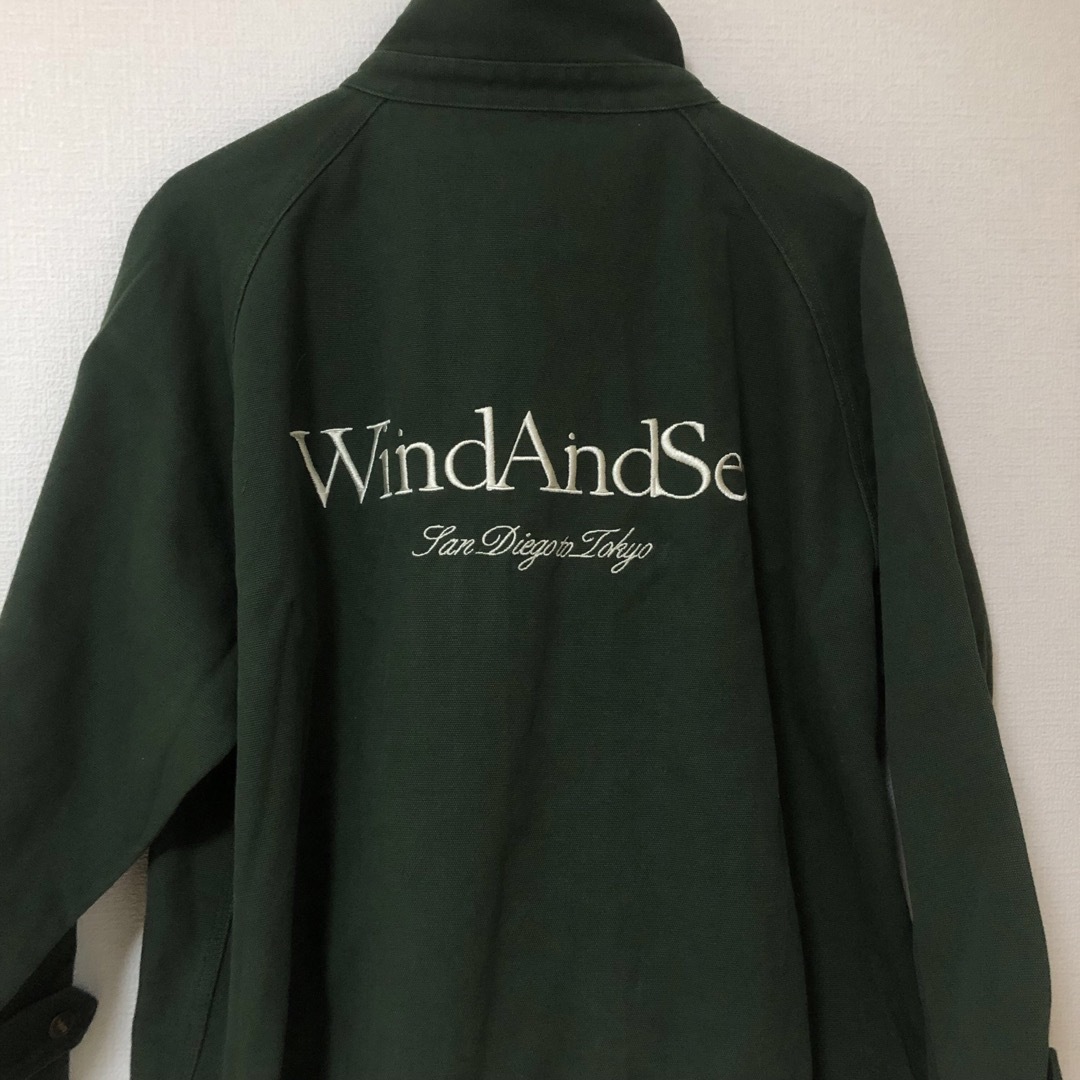 WIND AND SEA DUCK CANVAS RIDING JACKET