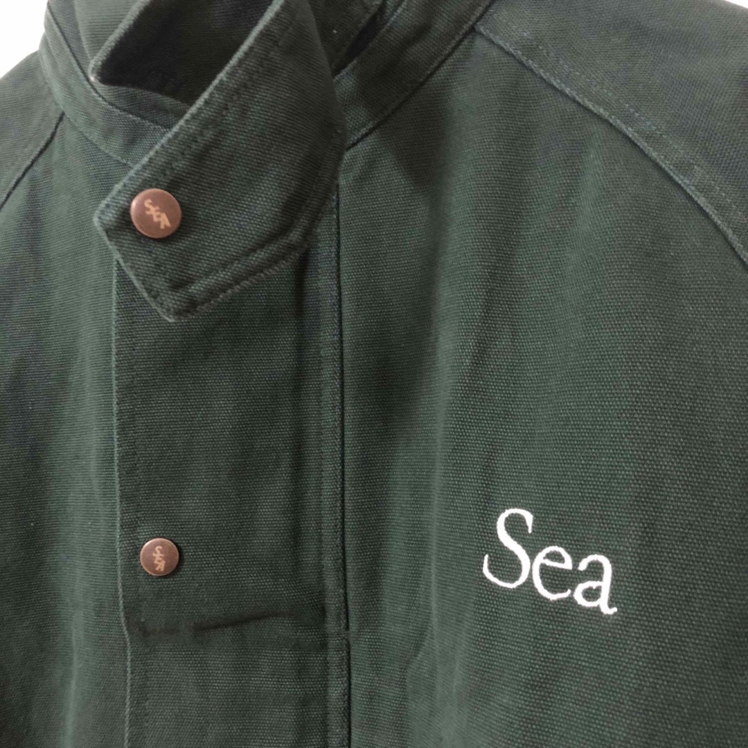 WIND AND SEA DUCK CANVAS RIDING JACKET