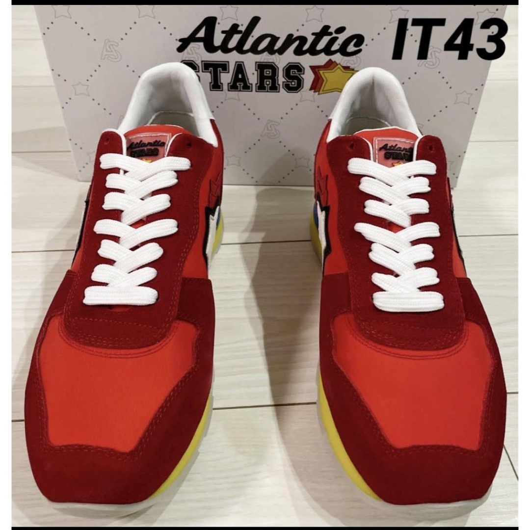 超SALE‼️【新品】ATLANTICSTARS レッド 43 イタリア製