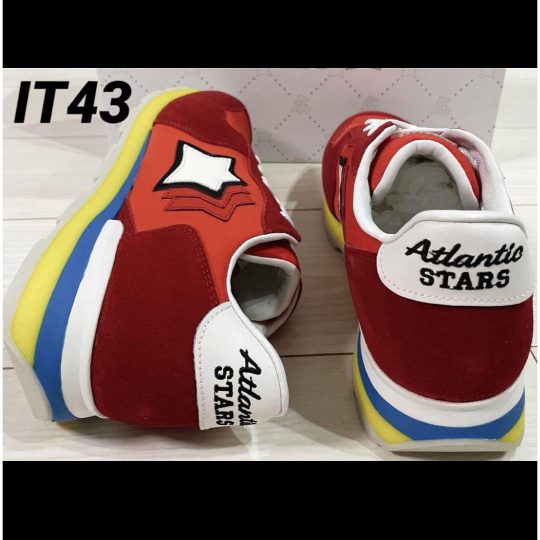 超SALE‼️【新品】ATLANTICSTARS レッド 43 イタリア製
