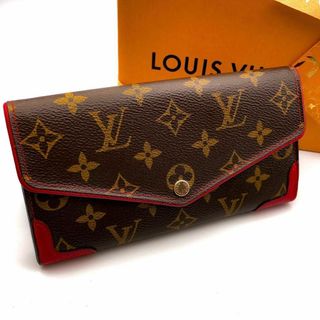 ヴィトン(LOUIS VUITTON) モノグラム 財布(レディース)（レッド/赤色系