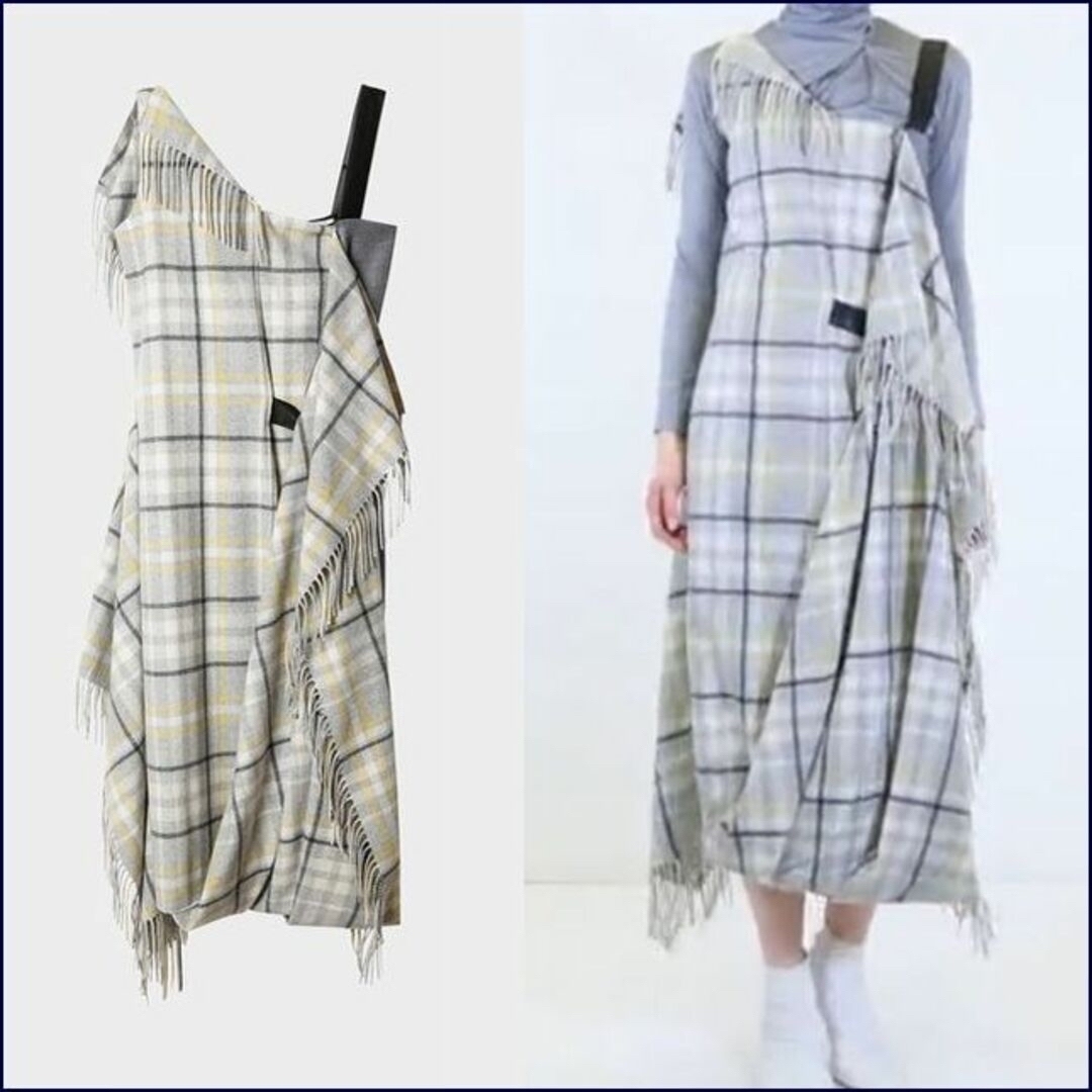 【2021/定価81400円】IRENE　 Fringe Scarf Dress 5
