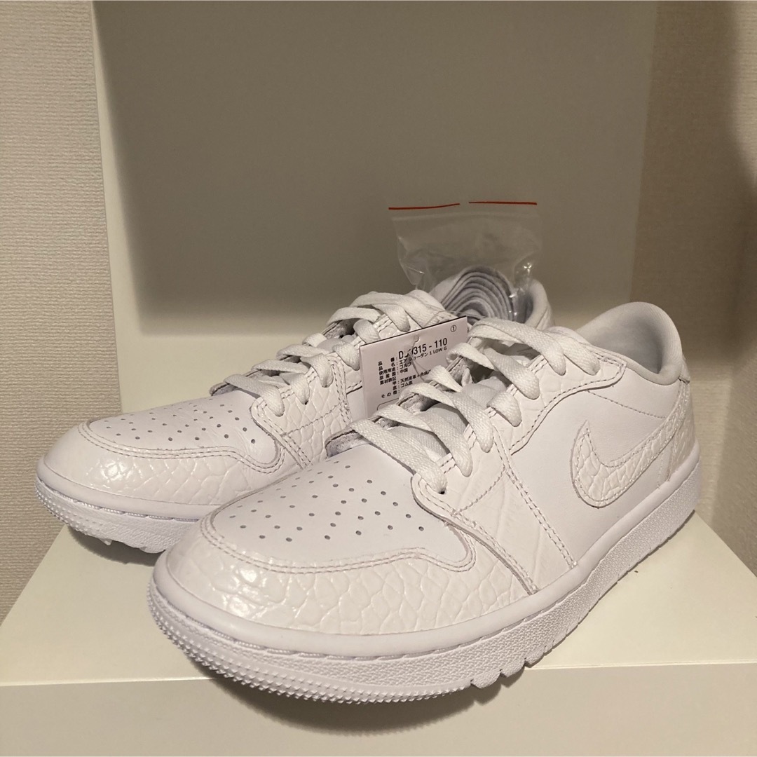 NIKE(ナイキ)のNike Air Jordan 1 Low Golf White クロコダイル メンズの靴/シューズ(スニーカー)の商品写真