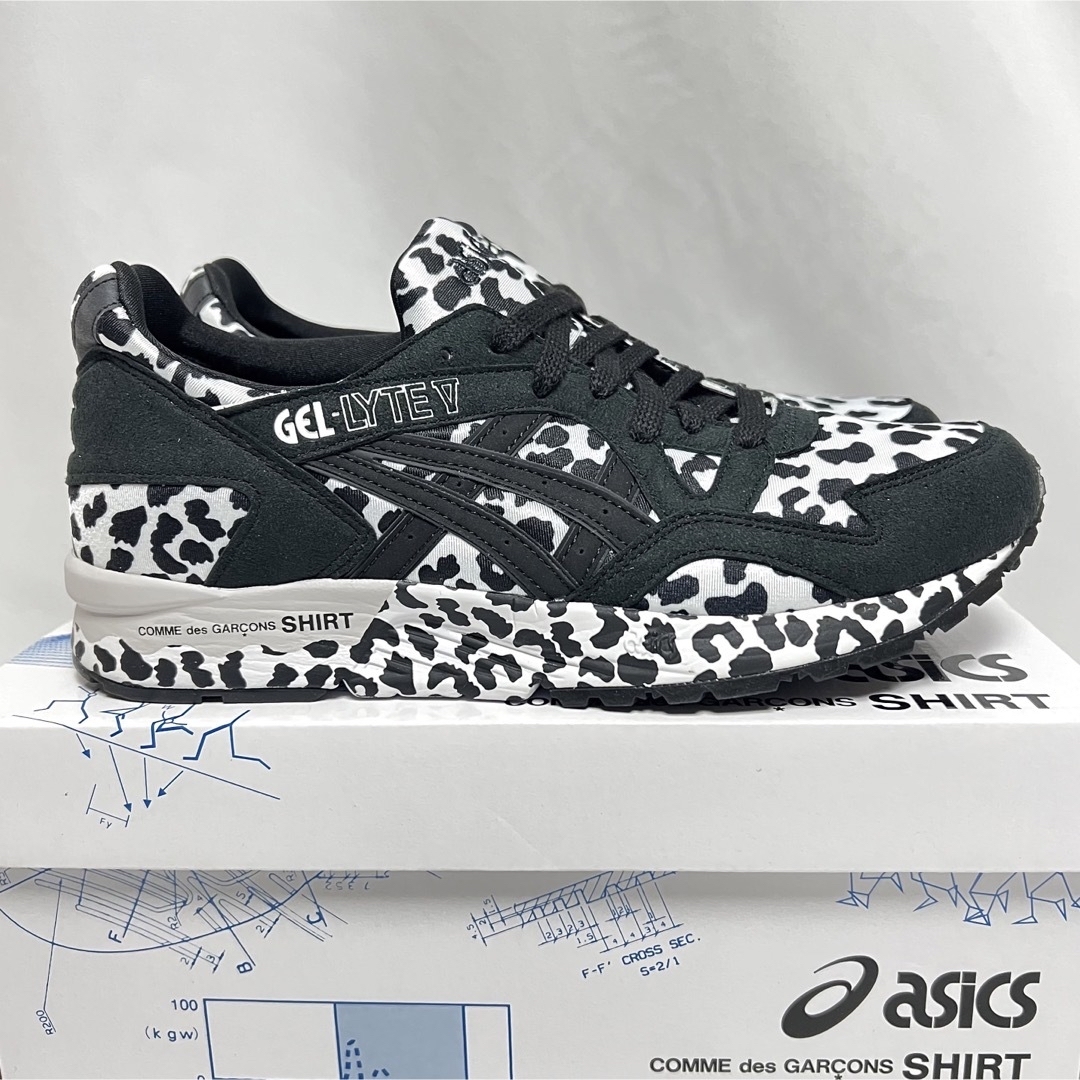 26.5 コムデギャルソン アシックス スニーカー GEL LYTE ゲルライト