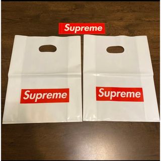 希少Supreme Box Logo Tee＋ステッカーショップ袋