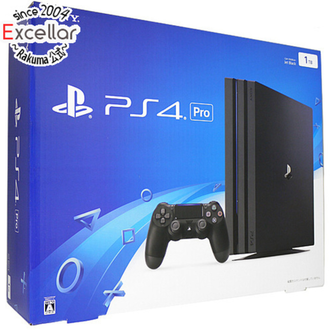 PlayStation4(プレイステーション4)のSONY　プレイステーション4 Pro 1TB ブラック　CUH-7000BB01　コントローラーなし 元箱あり エンタメ/ホビーのゲームソフト/ゲーム機本体(家庭用ゲーム機本体)の商品写真