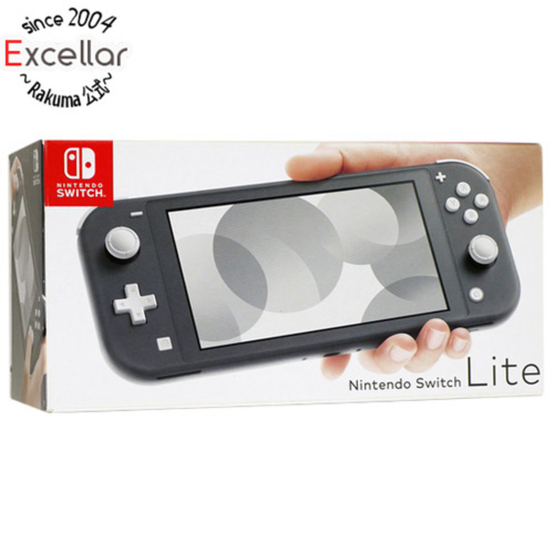 任天堂　Nintendo Switch Lite(ニンテンドースイッチ ライト)　HDH-S-GAZAA　グレー　本体のみ　液晶画面いたみ 元箱あり