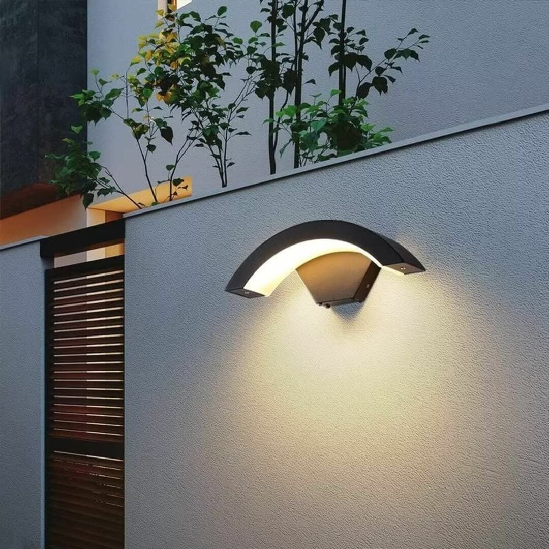Lightess LED 玄関ライト ポーチライト 人感センサーライト 防雨型
