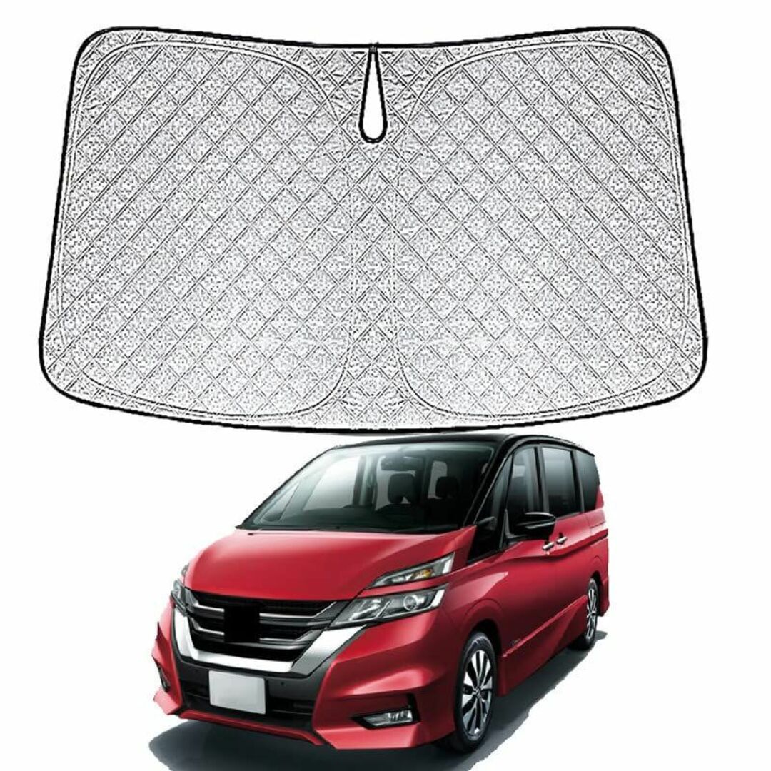 日産 セレナ C27 専用サンシェード 車 フロント 2016.8~現行 NIS