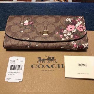 コーチ(COACH) 財布(レディース)(花柄)の通販 1,000点以上 | コーチ