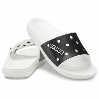 クロックス(crocs)の26cm クロックス クラシック クロックス カラーブロック スライド ブラック(サンダル)