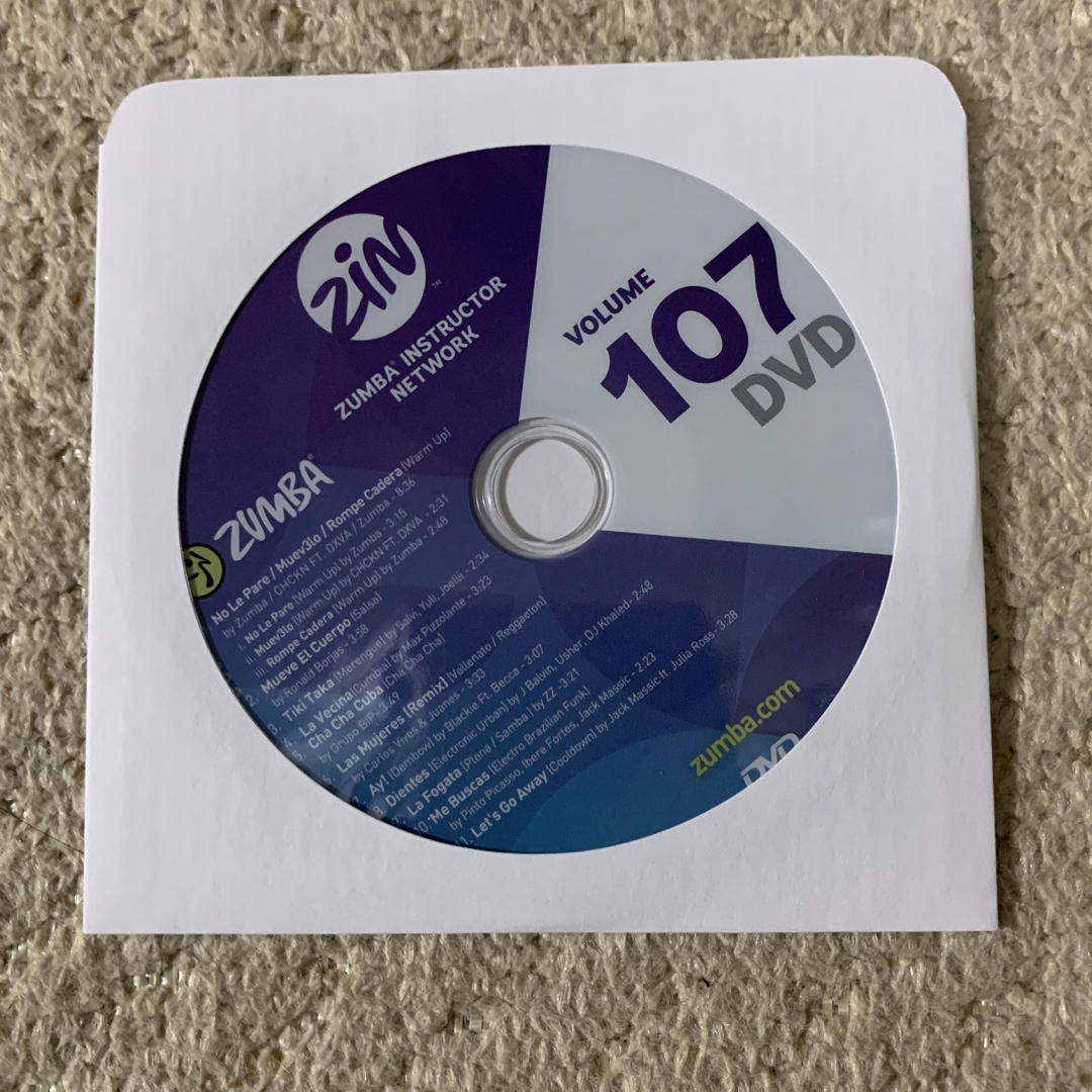 ズンバ　ZIN83  CD.DVDエクササイズ