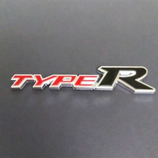 ホンダ(ホンダ)のType R （タイプR ）金属製３Dエンブレム　Bタイプ　1枚(車外アクセサリ)