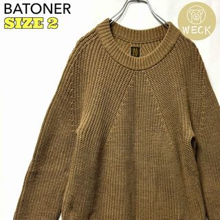 BATONER ドライバーズニット サイズ3 グリーン