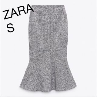 ザラ(ZARA)のストラクチャースカート(ロングスカート)