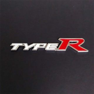 ホンダ(ホンダ)のType R （タイプR ）金属製３Dエンブレム　Cタイプ　1枚(車外アクセサリ)