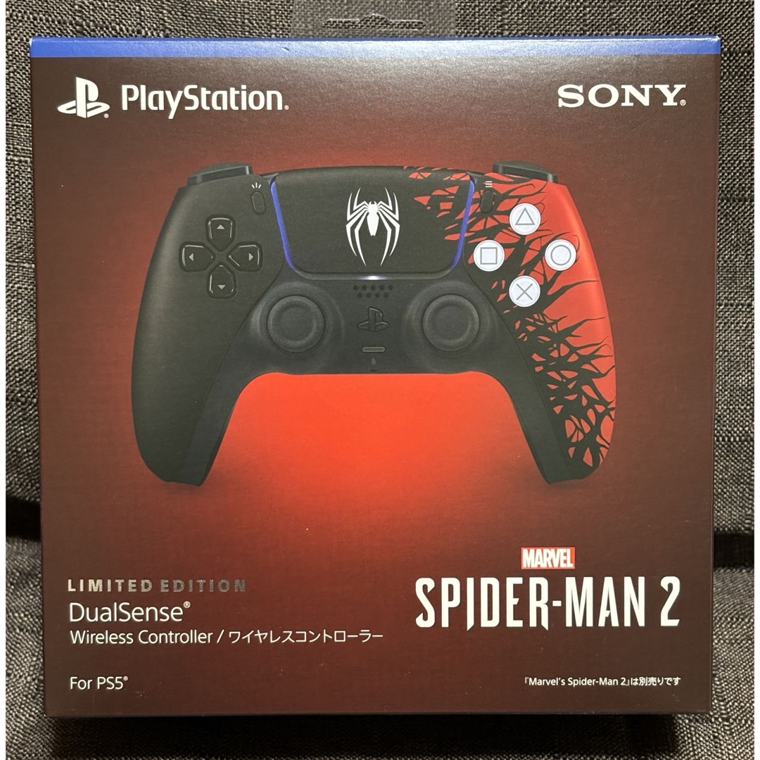 SONY - スパイダーマン2 リミテッドエディションPS5コントローラーの