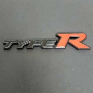 ホンダ(ホンダ)のType R （タイプR ）金属製３Dエンブレム　Dタイプ　1枚(車外アクセサリ)