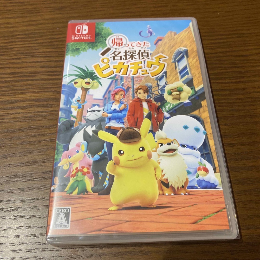 Nintendo Switch - 帰ってきた 名探偵ピカチュウ Switch 未開封の通販