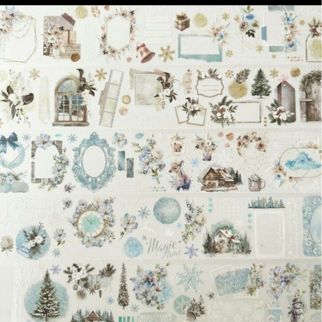 Journal pages Snow way out 10m 海外マステの通販 by 育児マム's|ラクマ