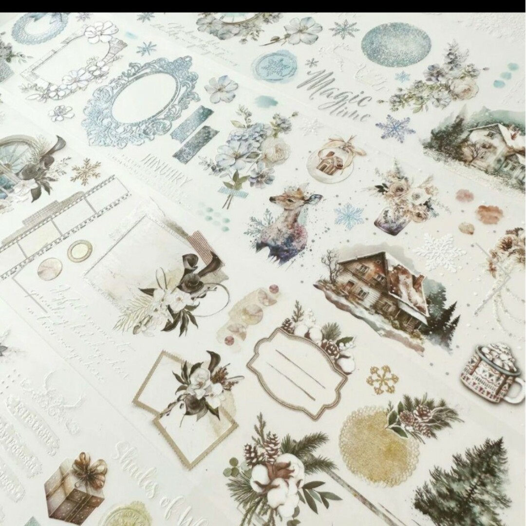 Journal pages Snow way out 10m 海外マステの通販 by 育児マム's|ラクマ