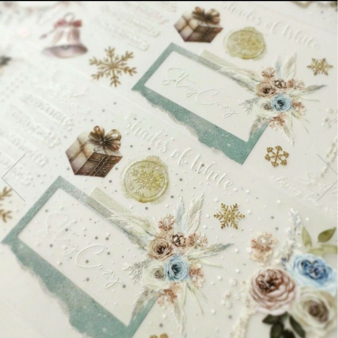 Journal pages Snow way out 10m 海外マステの通販 by 育児マム's|ラクマ