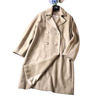 マックスマーラ(Max Mara)の【最高級白タグ】 マックスマーラ MaxMara アイコン コート ミルクティー(ロングコート)