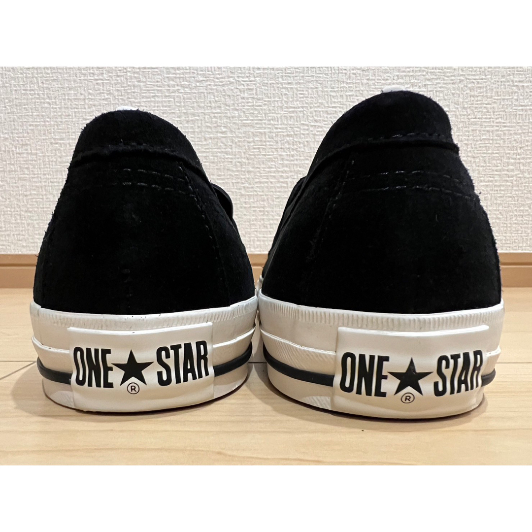 28.0cm CONVERSE Addict ONE STAR LOAFER 黒