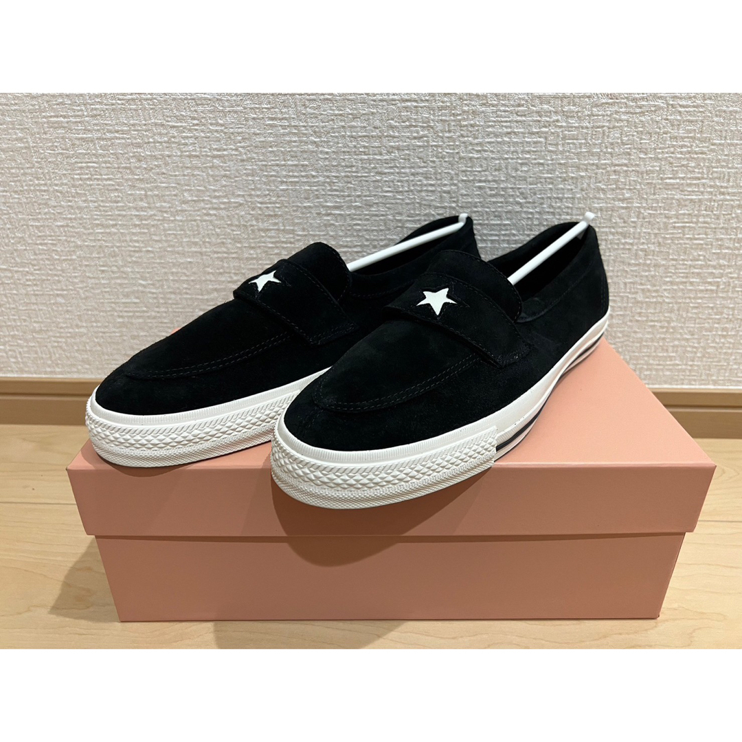 28.5cm CONVERSE Addict ONE STAR LOAFER 黒-