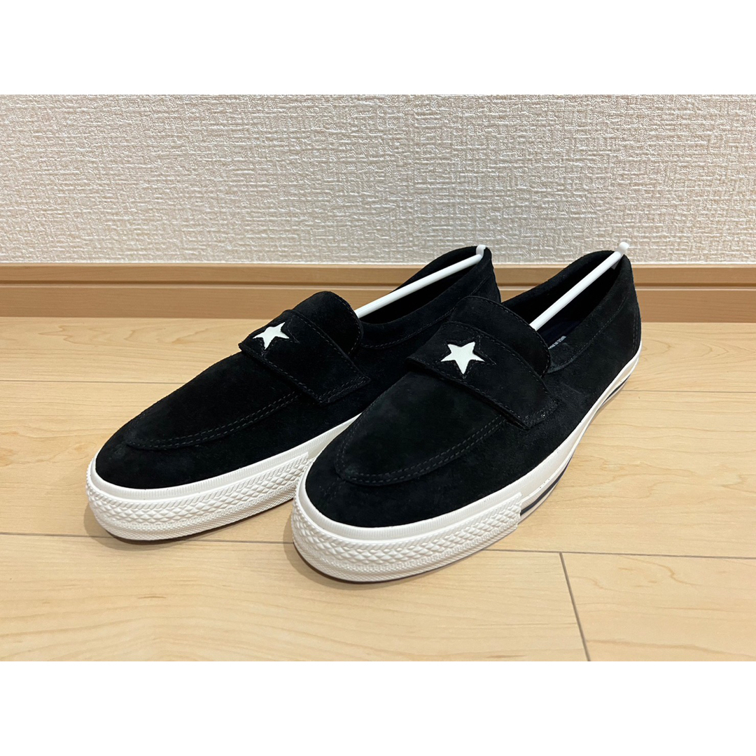 28.0cm CONVERSE Addict ONE STAR LOAFER 黒