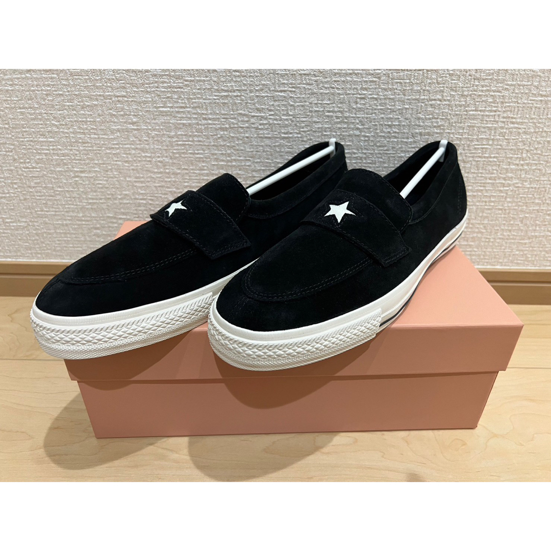 28.5cm CONVERSE Addict ONE STAR LOAFER 黒