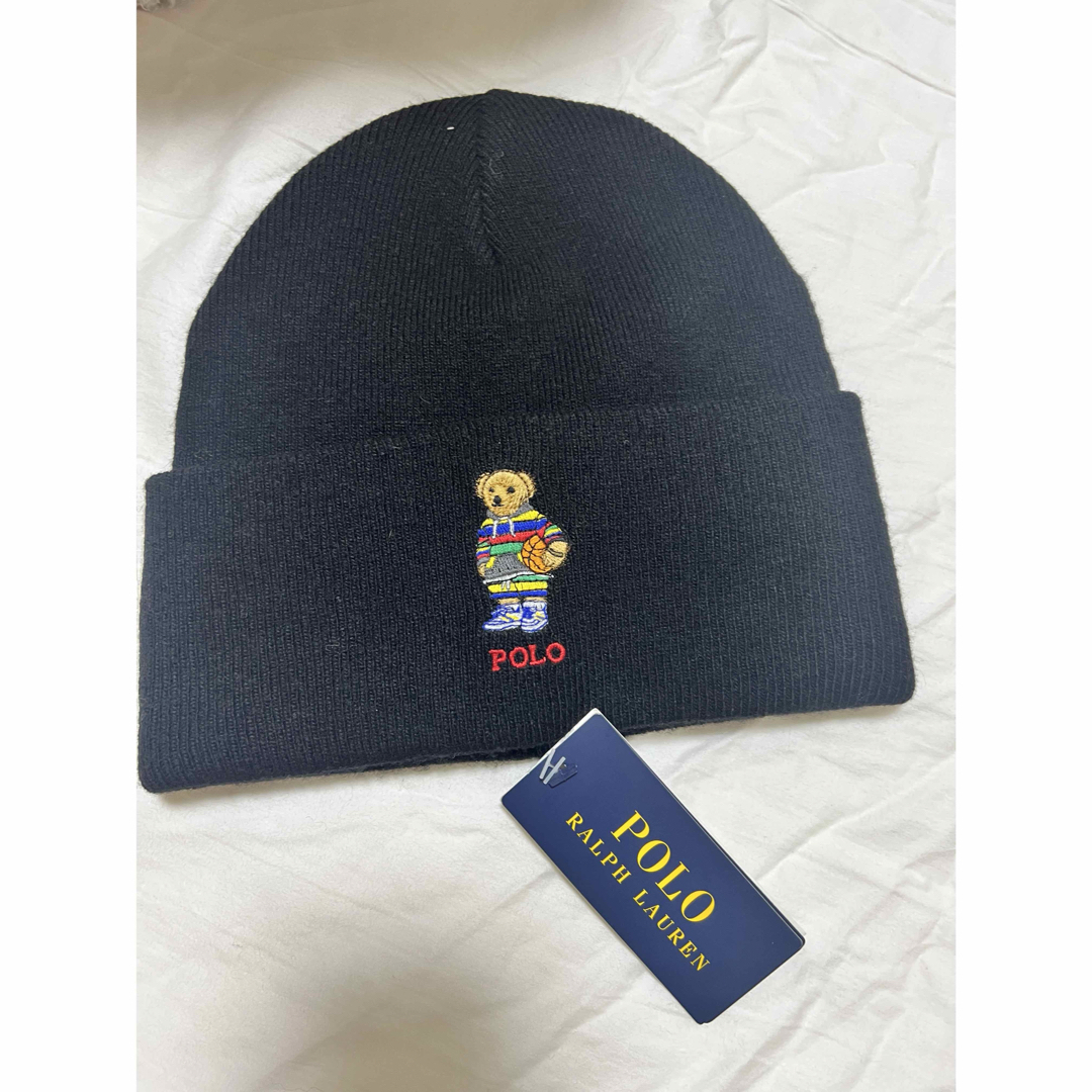 POLO RALPH LAUREN(ポロラルフローレン)のポロベア　ニット帽 メンズの帽子(ニット帽/ビーニー)の商品写真