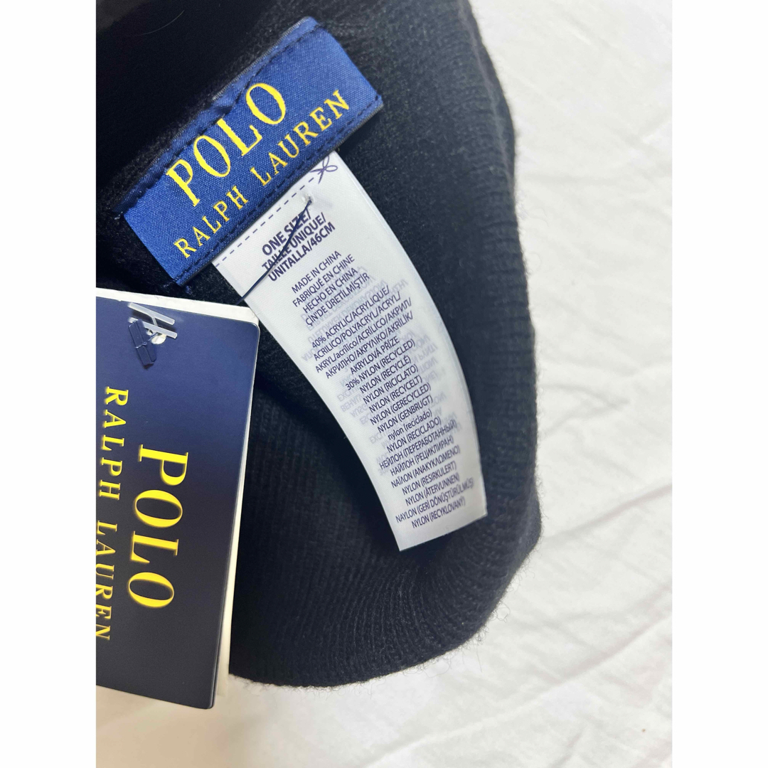 POLO RALPH LAUREN(ポロラルフローレン)のポロベア　ニット帽 メンズの帽子(ニット帽/ビーニー)の商品写真