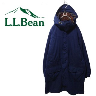 【US】L.L.Bean マウンテンパーカージャケット　ビックシルエット黒