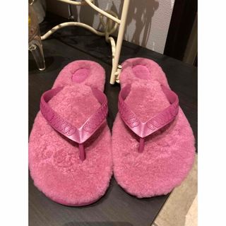 アグ(UGG)のUGG ファー　サンダル(サンダル)