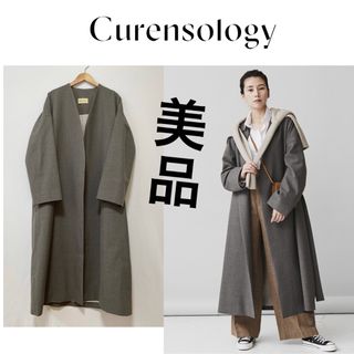 Curensology   未使用 Curensology BARENA ジップハーフコートの通販