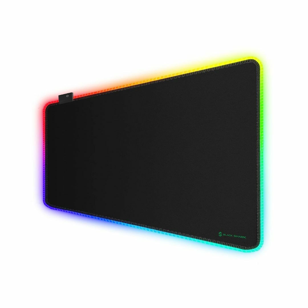 【色: RGB】Black Shark ゲーミングマウスパッド 800mm x