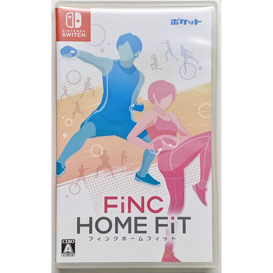 Nintendo Switch(ニンテンドースイッチ)のFiNC HOME FiT フィンクホームフィット Switch エンタメ/ホビーのゲームソフト/ゲーム機本体(家庭用ゲームソフト)の商品写真