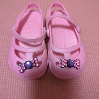 クロックス(crocs)のクロックス 幼児 c6 13センチ程度 女の子(サンダル)